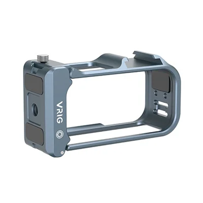VRIG GA-16 voor DJI Osmo Nano Aluminiumlegeringen Cage Actiecamera Metalen Beschermend Frame met Cold Shoe Mount