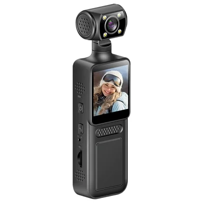 M12 4K Outdoor Sports Camera Night Vision Anti Shake WiFi Pocket Action Cam, with 32GB TF Card