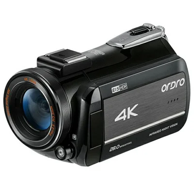 ORDRO AZ30 3.0 Inch IPS Touch Screen Night Vision Digital Camcorder 4K UHD EIS Anti Shake Video Camera