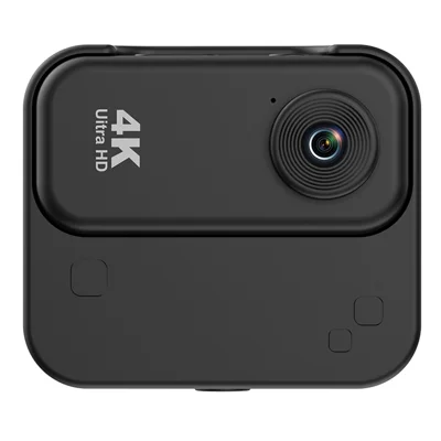 AC03 1.47 Pollici Mini Fotocamera Sportiva 4K HD Registrazione Video WiFi Action Camera con Custodia di Ricarica Magnetica per Ciclismo Vlog - Nero