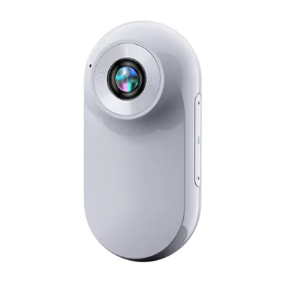 H2 Mini Action Camera 1920 x 1080P 120 Gradi Angolo Visivo con Clip Posteriore Magnetica (senza scheda TF) - Bianco