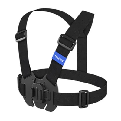 TELESIN S2-CGP-01 For DJI Osmo Action 4 / Insta360 X4 POV Chest Mount Vest Quick Release System Strap