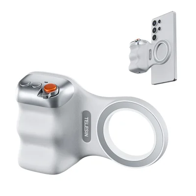 TELESIN Magsafe-Compatible Smartphone Camera Grip Cell Phone Handle Holder for Photography, MFI Certified
