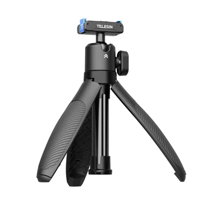 TELESIN S1-MNP-13-TDJ Retractable Tripod for DJI Osmo 360 / Action 5 Pro / 4 / 3 Camera Mini Selfie Stick