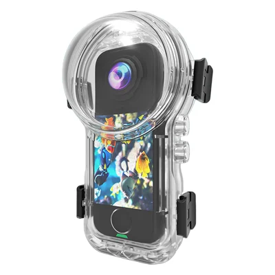 For Insta360 X4 Air Action Camera Invisible Waterproof Case Magnetic Quick Release 50m Diving Shell