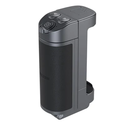 TELESIN P1-MP-01 Poignée Téléphone Compatibilité Bluetooth, Selfie Stick Extensible avec Télécommande pour iPhone / Android