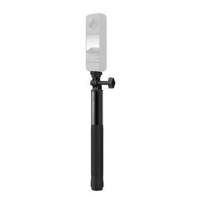 TELESIN S1-MNP-10 1.2m Telescopic Monopod Aluminum Alloy Selfie Stick with 1 / 4 Interface for Action Camera - Black