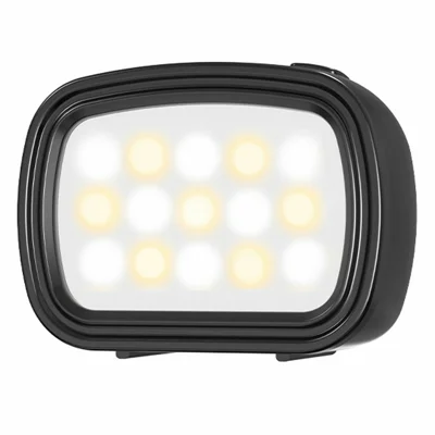 For DJI Osmo Pocket 3 Magnetic Fill Light 3 Color Temperature LED Light for Photography Live Streaming - Black