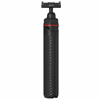 BRDRC For DJI Osmo Action 6 / Osmo Nano Magnetic Tripod Rotation Telescopic Selfie Stick Aluminum Alloy Stand - Black