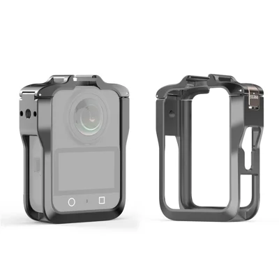 For DJI Osmo 360 Action Camera Aluminum Alloy Cage Magnetic Quick Release Metal Expansion Protective Frame