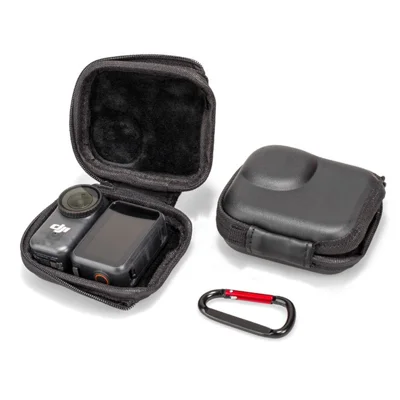 Hard Shell Case for DJI Osmo Nano Half-open Portable Storage Bag Waterproof Protective Cover - Black