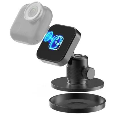 360 Degree Rotating Desktop Magnetic Adhesive Mount Stand for Insta360 Go Ultra Quick Release Gimbal Base