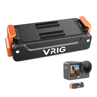 VRIG AC91 Magnetisk Hurtigløsningsoverdel til DJI Osmo Action 6 / 5 Pro / 4 / 3 / Nano / 360 Kamera med 1/4 Tandskruet Base - A0295——AC / 91