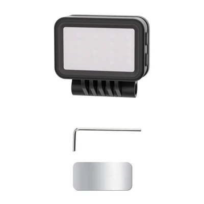 SUNNYLIFE For DJI Osmo Nano Magnetic Fill Light 3 Color Temperature LED Video Light Photography Accessories - Black