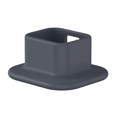 Silicone Base Stand for DJI Osmo Pocket 4  /  Pocket 3 Non-slip Desktop Mount Food Grade Stabilizer Holder - Grey Black