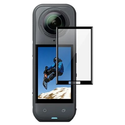 IMAK for Insta360 X5 Camera Screen Protector PMMA HD Clear Anti-Scratch Sensitive Touch Film - Transparent