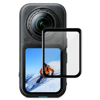 IMAK for Insta360 X6 Camera Screen Protector PMMA HD Clear Anti-Scratch Sensitive Touch Film - Transparent