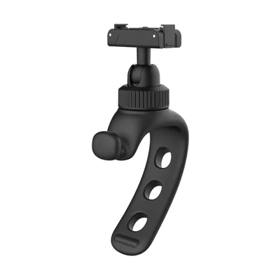 Für DJI Osmo Nano / Action 6 Gummizug-Halterung 3-Positionen Verstellbarer Kamerahalter – Schwarz
