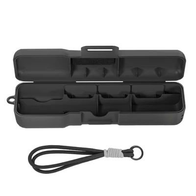 SUNNYLIFE LU-K266 for Insta360 Luna Ultra Protective Storage Case Drop Protection 3 Filter Slots Plastic Carrying Box - Black