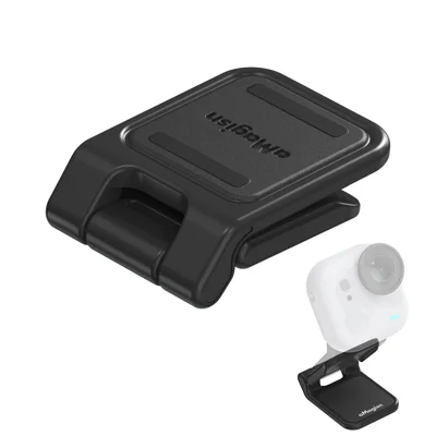 AMAGISN for Insta360 Go Ultra Magnetic Clip Mount Bracket Action Camera Accessories - Black