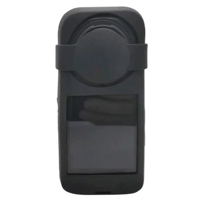 For Insta360 X4 Action Camera Silicone Case Drop Protection Sleeve Cover - Black
