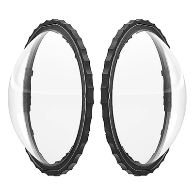 AMAGISN 2Pcs Lens Protector for Insta360 X4 Sports Camera PMMA Lens Guard Cover