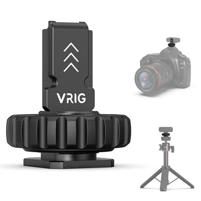 VRIG MC-02 For DJI Mic 2 Cold Shoe Mount Bracket 1 / 4 Thread Expansion Adapter Use On Tripod / Camera