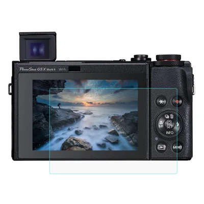 PULUZ PU5529 For Canon PowerShot G5 X Mark II Camera 2.5D Curved Edge 9H Tempered Glass Screen Protector