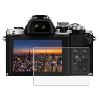 PULUZ PU5525 واقي شاشة كاميرا لـ Olympus PEN E-PL6 / E-PL5 / E-PM2 / Stylus Tough TG-870 / TG-860 / TG-850، 2.5D حافة منحنية، واقي شاشة من زجاج مقسّى 9H