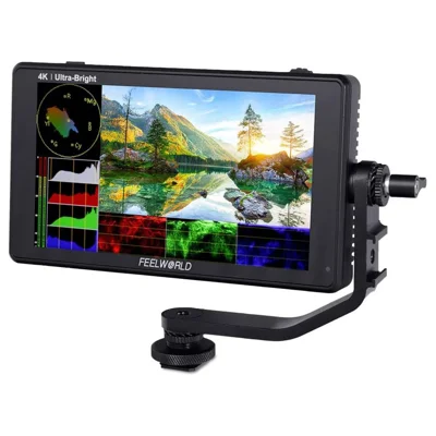 FEELWORLD LUT6 6 inch 4K HD Monitor 1920x1080 IPS Full HD 2600nit High Brightness Display Screen for Photography / Videography