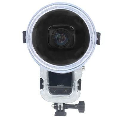 For Insta360 X5 Action Camera Waterproof Protection Invisible Diving Case 50m Depth Underwater Housing