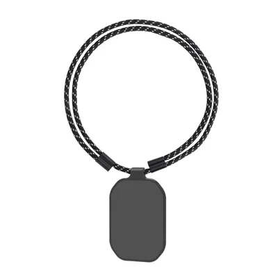 SUNNYLIFE ON-ZJ112 For DJI Osmo Nano  /  Mic  /  Insta360 GO 3  /  3S Magnetic Neck Strap POV Shooting Microphone Holder - Black