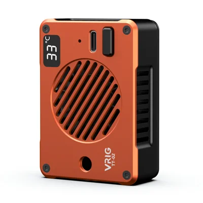 VRIG TT-02 10 W Refrigeratore a Semiconduttore TEC con Display Digitale Ventola di Raffreddamento Magnetica per Fotocamera Telefono - TT-02