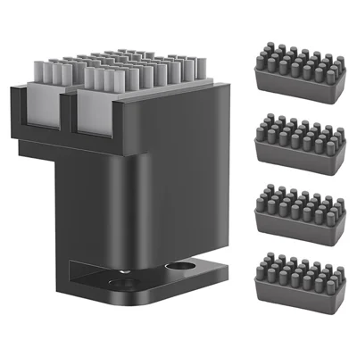 PRN260001 For Bambu Lab P1P  /  P1S  /  X1  /  X1C  /  X1E 3D Printer Metal Nozzle Bilateral Lightweight Cleaning Brush Kit