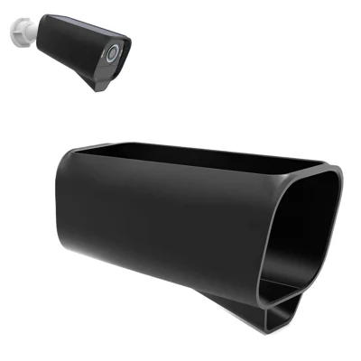 For EufyCam S3 Pro Silicone Hoes Beschermhoes Weerbestendige Beschermhoes voor Buitentoepassingen - Zwart