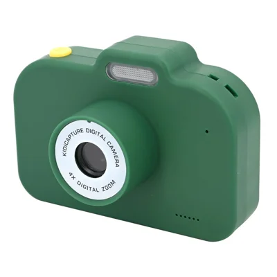 KDC-0025A 2.0-inch IPS Screen Video Recorder Children Digital Camera, with 32G TF Card + Card Reader - Green