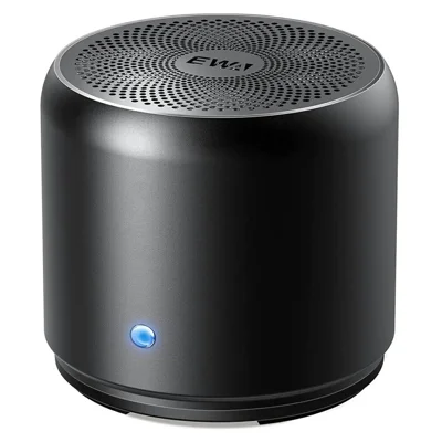 EWA A106MAX 8W IPX7 Étanche Bluetooth 5.0 Haut-parleur avec TWS, Appels Mains Libres, Réduction de Bruit DSP et Lecture Carte TF - Noir