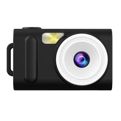 H08 0.96 Inch Full Color Screen Mini HD Digital Camera with LED Fill Light 4K Video Recorder, with 32GB Card