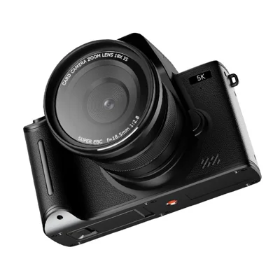D90 4.0 Inch Touch Screen High Resolution 5K Digital Camera 18X Zoom Auto Focus Video Recorder, with 32GB Card