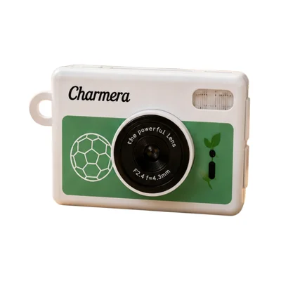 M3 Retro Mini Camera 1080P Pocket Digital Camera with Lanyard for Photography, without TF Card - White
