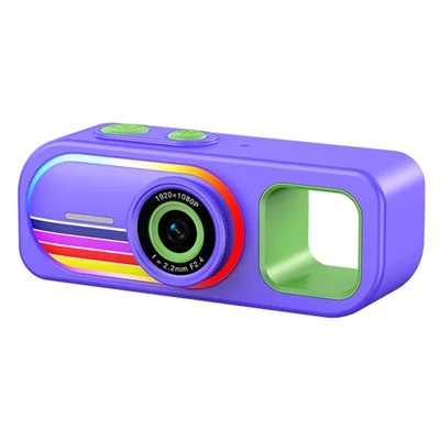 LK-039 1.47 inch Thumb Camera Photo Video Recorder Mini Digital Camera - Purple