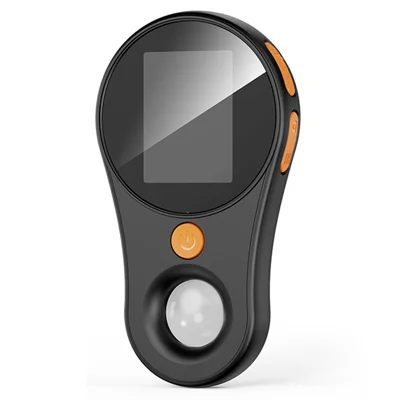 370 2.0-inch IPS Screen 500X Magnification Handheld Digital Microscope with LED Light - Black