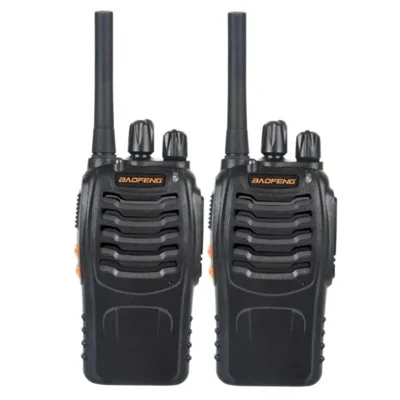 BAOFENG BF-888H 2Pcs Outdoor Handheld Two Way Radio UHF 400-470MHZ Walkie Talkie - US Plug