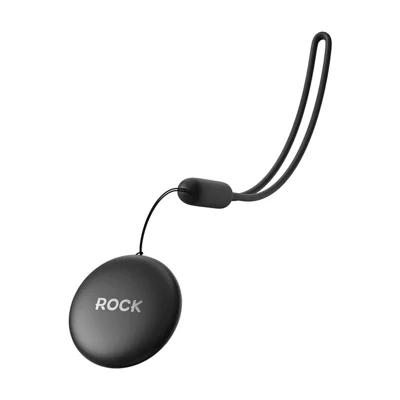 ROCK Tag trådløs sporingsenhed Anti-tab nøgle- og tegnebogsfinder til iOS - Sort