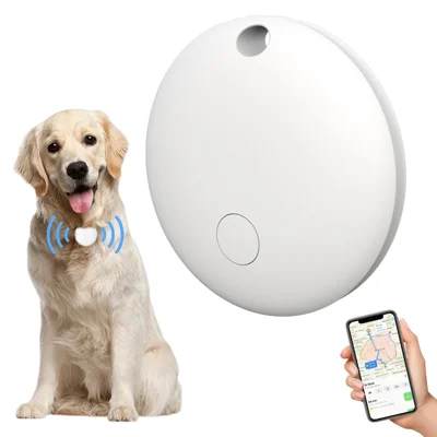 F08 Android Tracker Anti-Lost Finder Global Tracking Locator for Car Wallet Key Luggage Bag - White