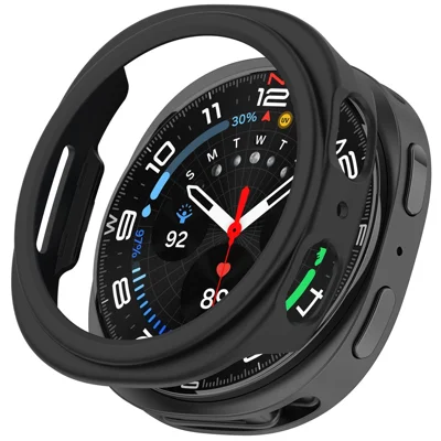 Protective Case for Samsung Galaxy Watch9 40mm / Watch8 40mm Semi-Enclosed Hard PC Watch Cover - Black