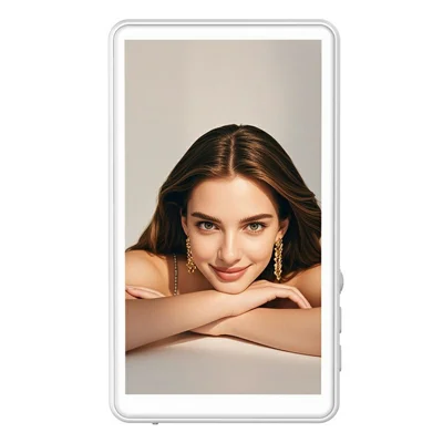 T1 For Smartphone Magnetic Rear Display Screen Mirroring Device WiFi 2.4G / 5G Dual Mode Selfie Monitor Screen - White