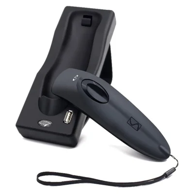 R40 Multifunctional Bluetooth-Compatible 2.4G Scanner with Base for 2D QR Code Barcode