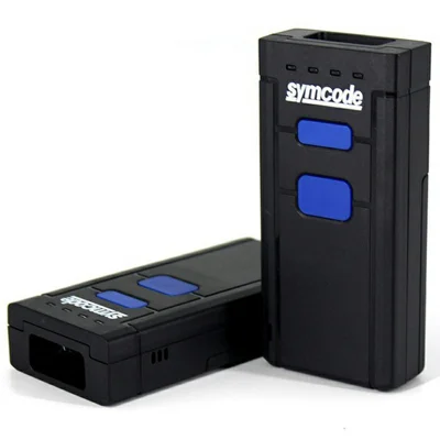 SYMCODE MJ-2877 Portable Barcode Scanner Bluetooth-compatible / 2.4G Wireless Handheld Barcode Reader
