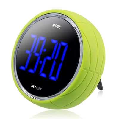 369 Kitchen Timer Digital Alarm Clock Countdown Stopwatch Time Management Tool for Home / Study / Cooking - Green